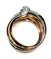 Ring Giorgio Visconti Woman Cult in Gold Diamante 0.40 Ct A8918 X AU BGR - A8918 X AU BGR